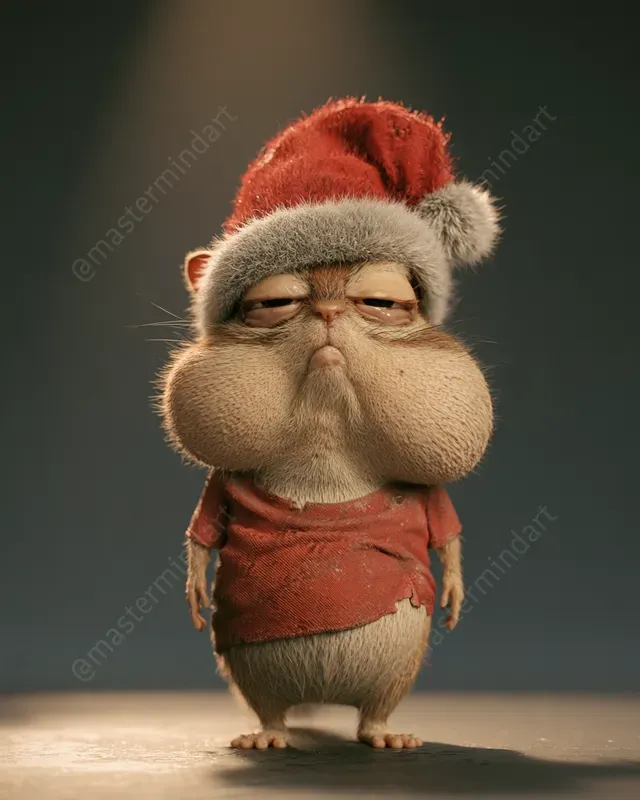 Ugly Cute Christmas Animals