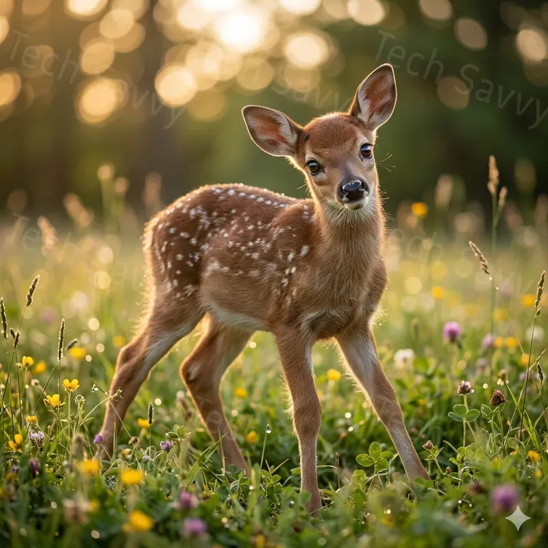 Ultrareal 3D Photos Baby Wild Animals