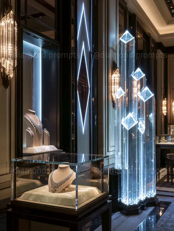 Luxury Jewellery Showcases