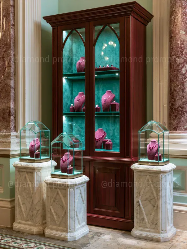 Luxury Jewellery Showcases