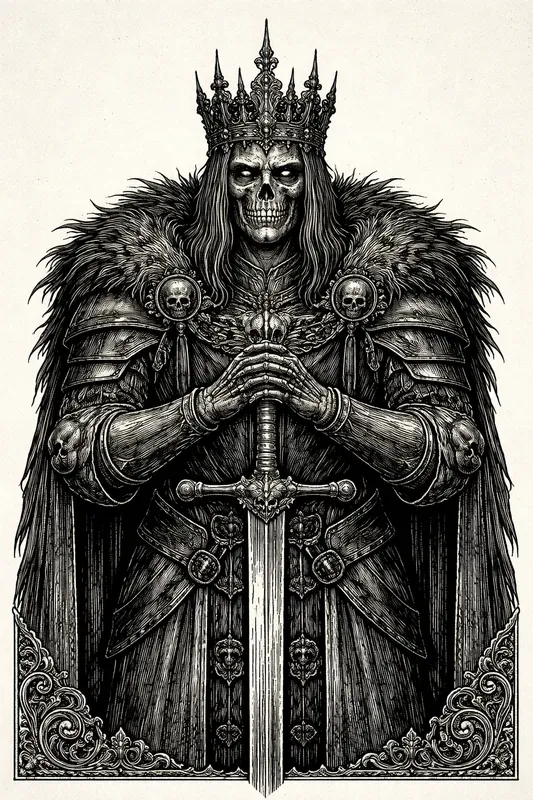 Grave Sovereign Dark Gothic Engravings