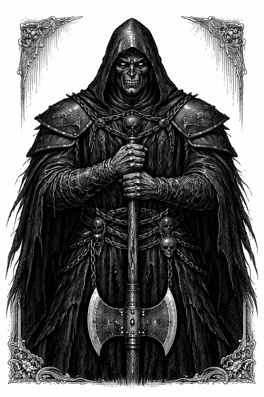 Grave Sovereign Dark Gothic Engravings