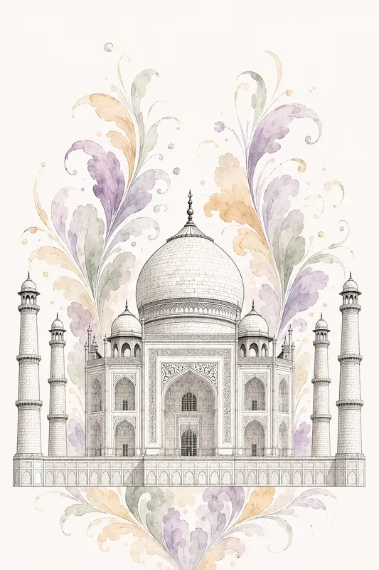 Architectural Line Art