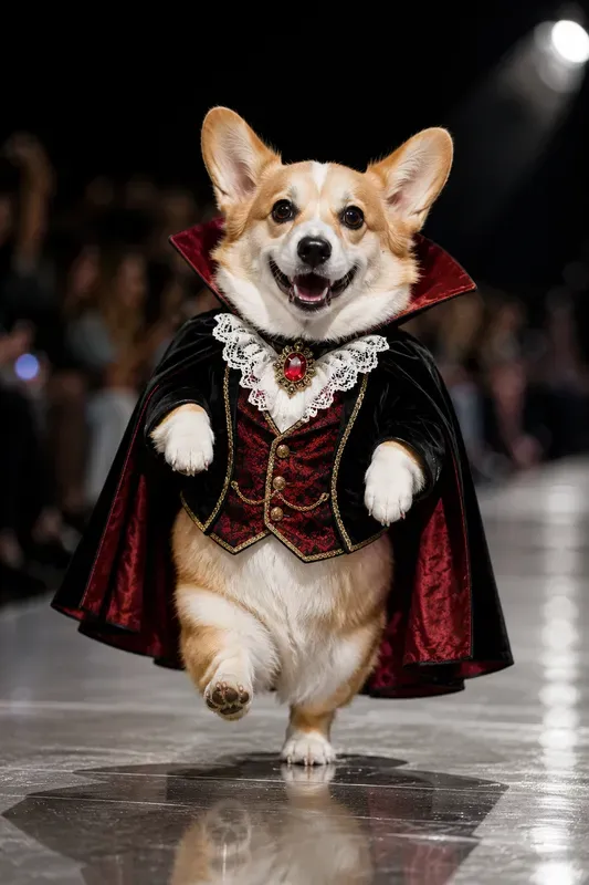 Cute Halloween Animal Catwalks