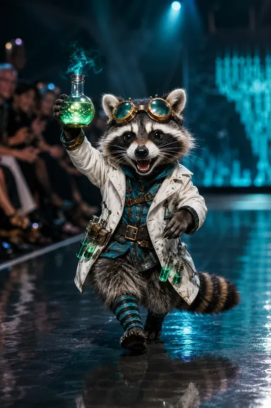 Cute Halloween Animal Catwalks