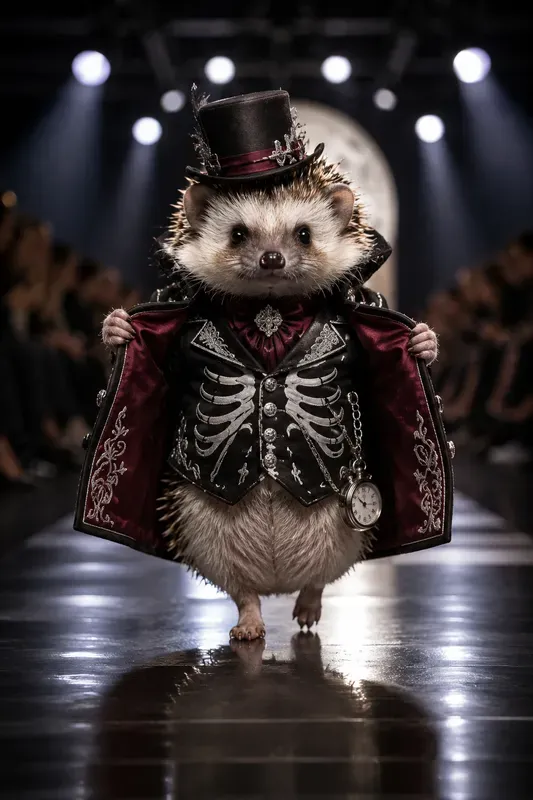 Cute Halloween Animal Catwalks