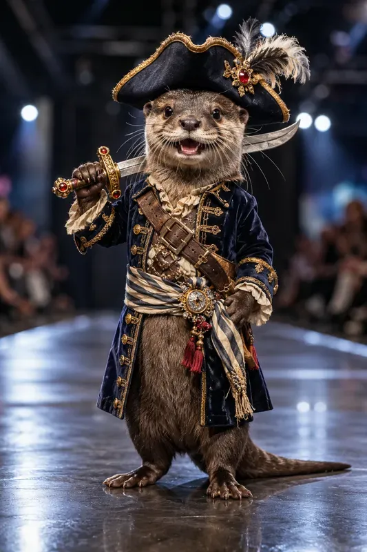 Cute Halloween Animal Catwalks