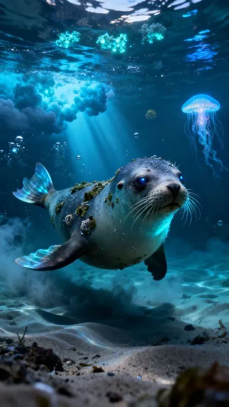 High Depth Sea Life
