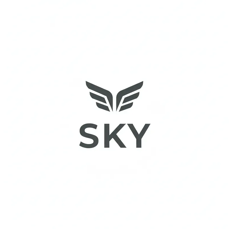 Modern Minimalist Logo Typography