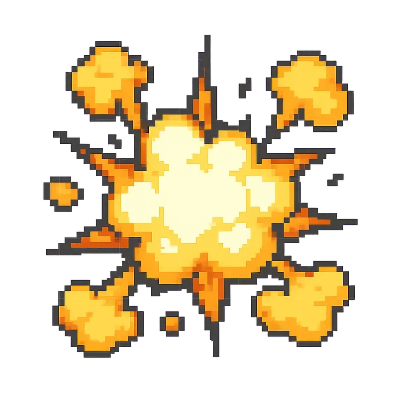 Pixel Art Explosion Sets
