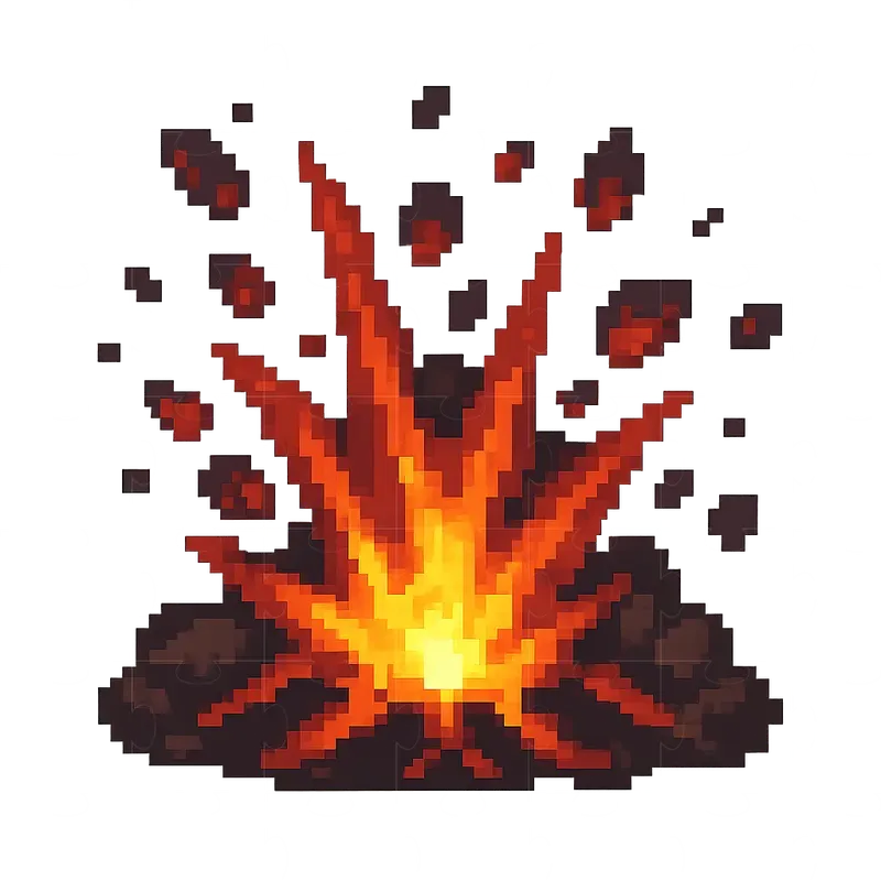 Pixel Art Explosion Sets