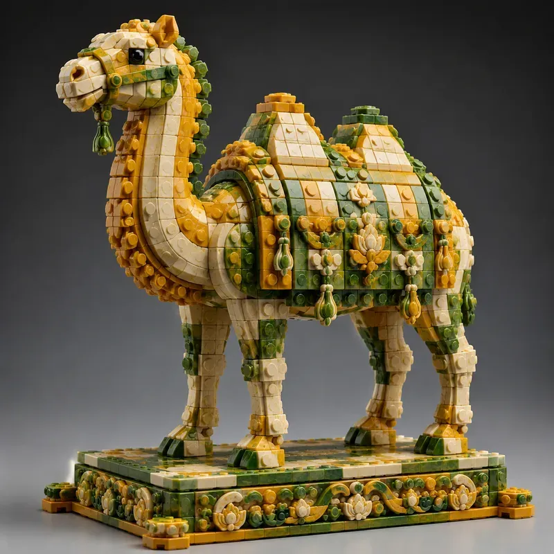 Tang Sancai Lego Style Generator