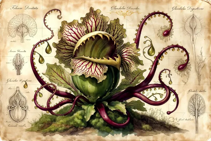 Botanical Scientific Illustrations