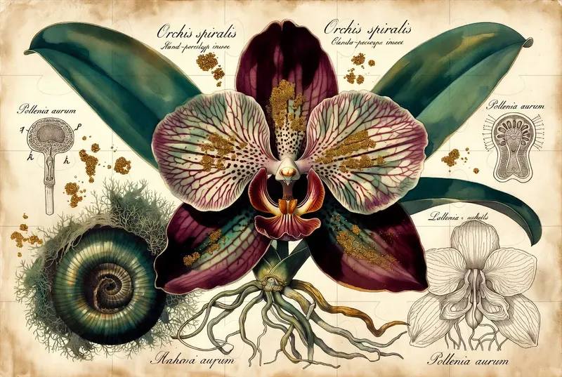 Botanical Scientific Illustrations