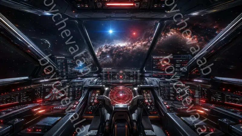Hightech Vehicle Interior Dash UIs