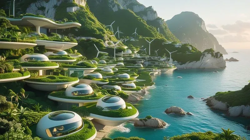 Ecofuturistic Habitat Generator