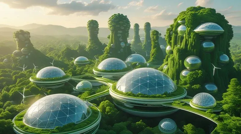 Ecofuturistic Habitat Generator