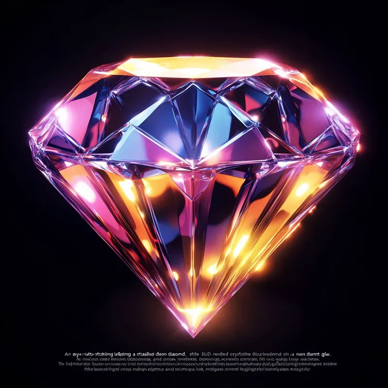 Vibrant 3D Logos With Striking Details