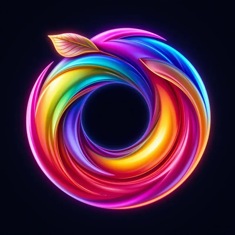 Vibrant 3D Logos With Striking Details