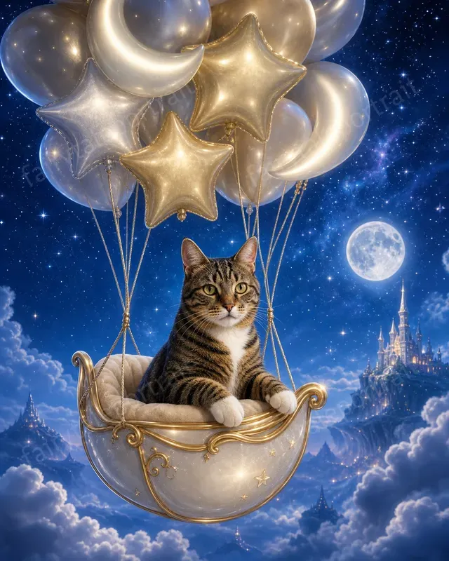 Pet Balloon Ride Storybook Photos