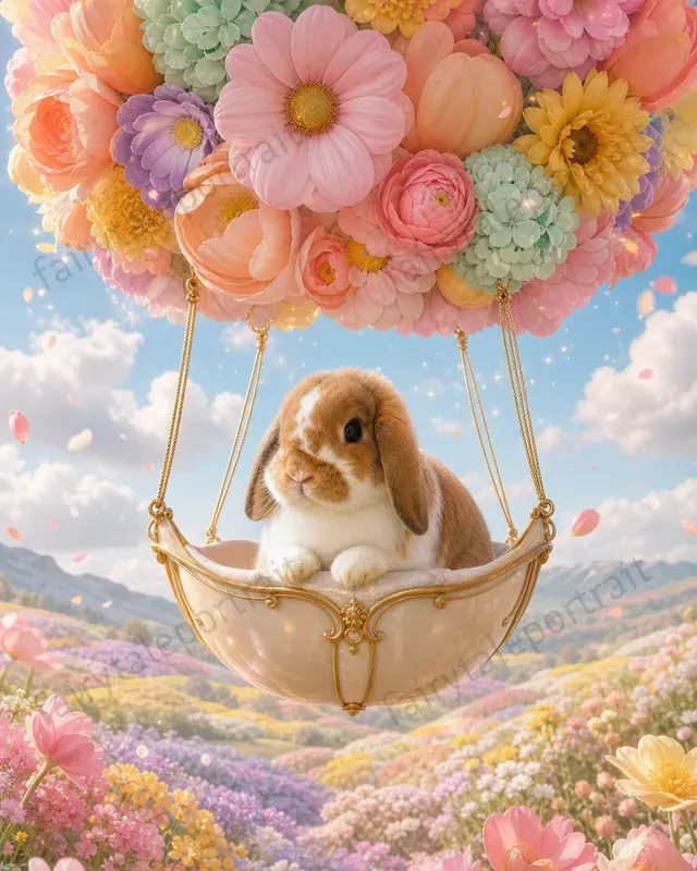 Pet Balloon Ride Storybook Photos