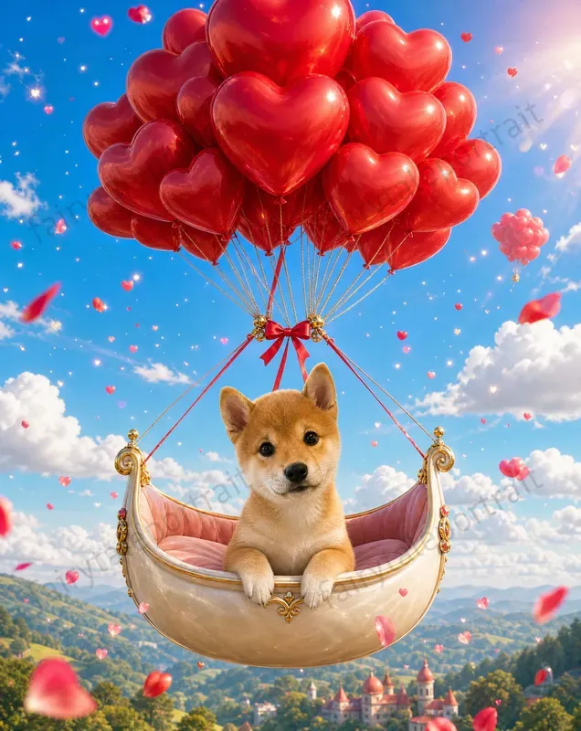 Pet Balloon Ride Storybook Photos