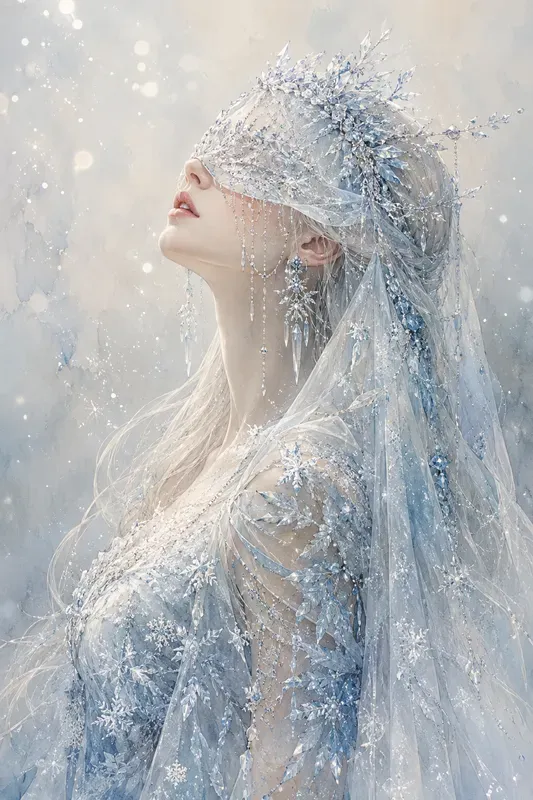 Ethereal Floral Blindfold Watercolors