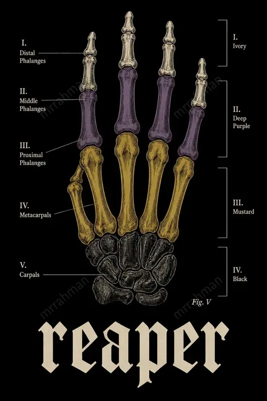 Vintage Anatomical Engraving Art