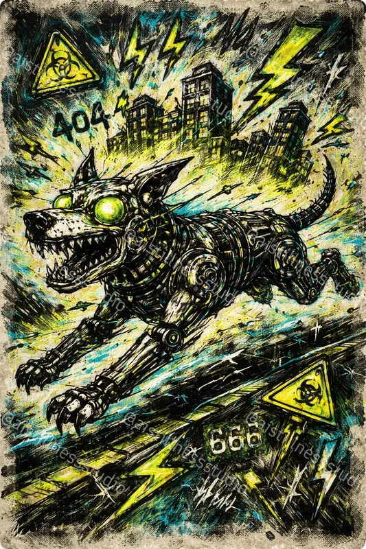 Raw Signals Neo Expressionist Art