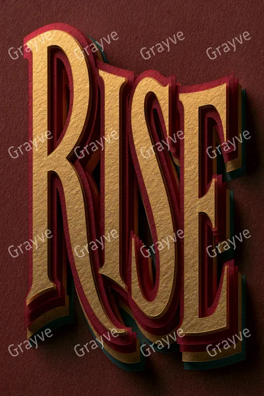 Papercraft Typography