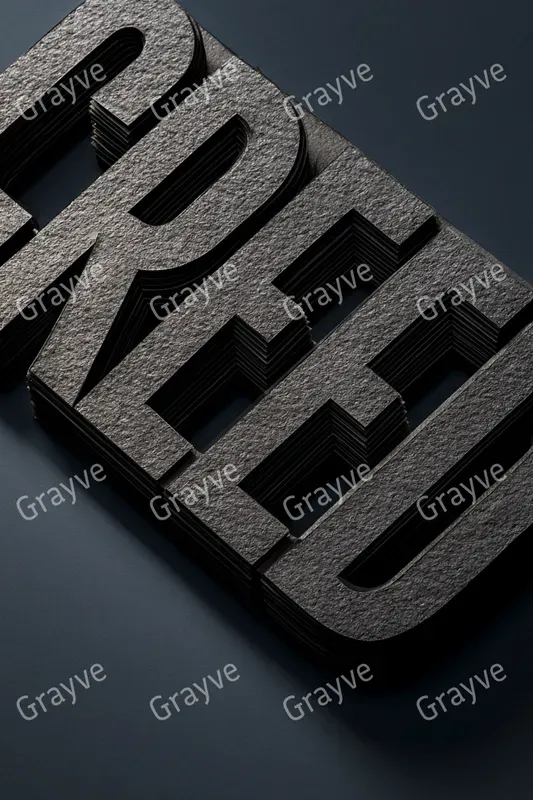 Papercraft Typography