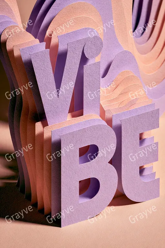 Papercraft Typography