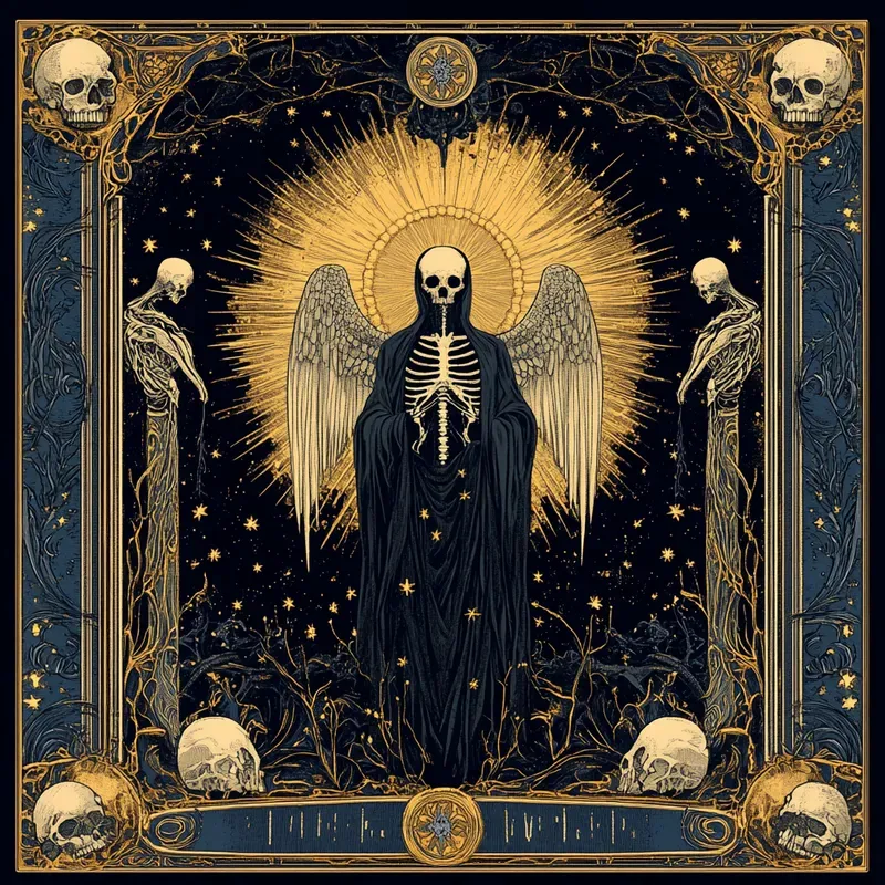 Mystical Baroque Tarot Illustrations