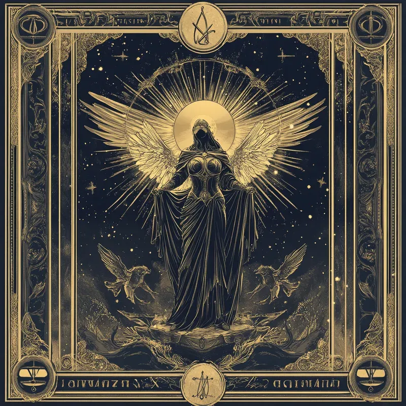 Mystical Baroque Tarot Illustrations