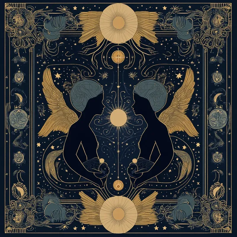 Mystical Baroque Tarot Illustrations