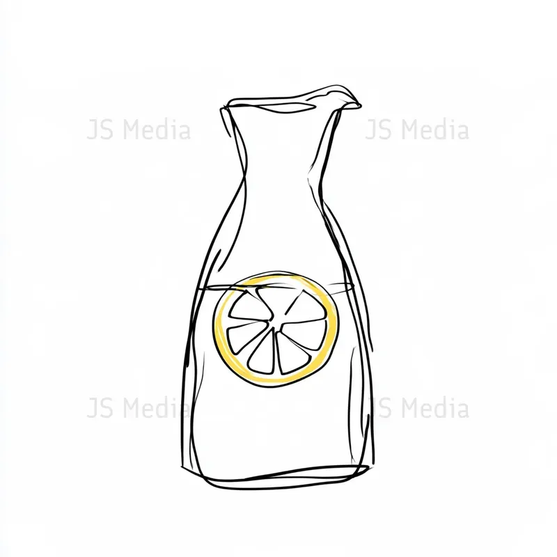 French Bistro Handdrawn Food Icons
