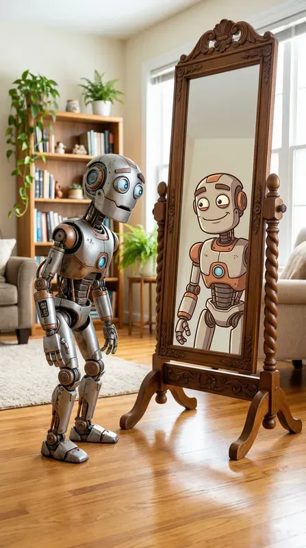 Photoreal To Cartoon Mirrors