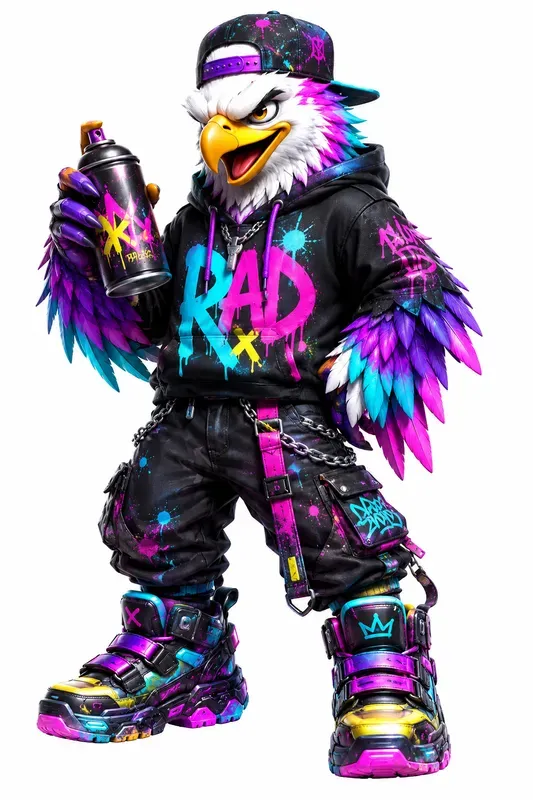 3D Radical Animal Mascots