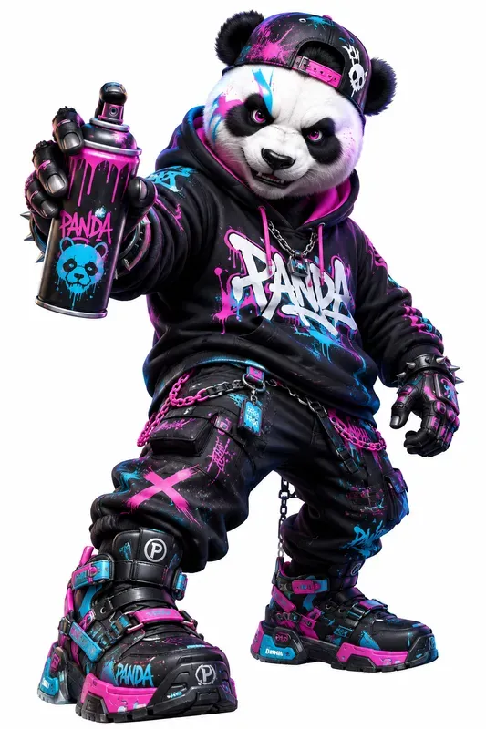 3D Radical Animal Mascots