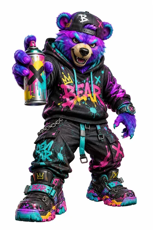 3D Radical Animal Mascots