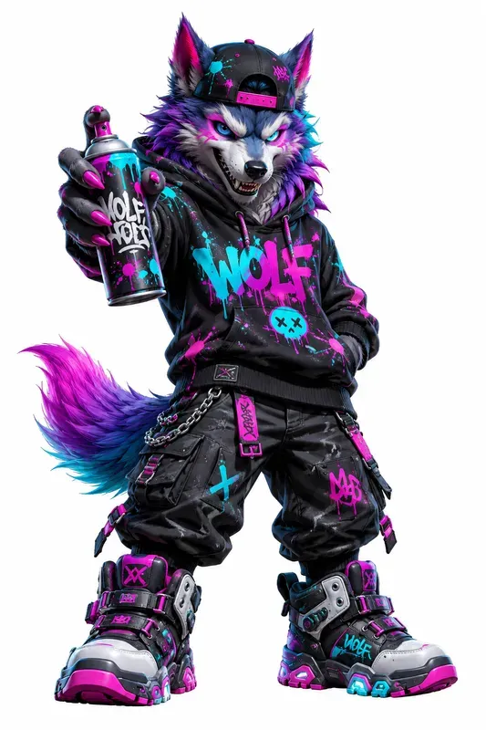 3D Radical Animal Mascots