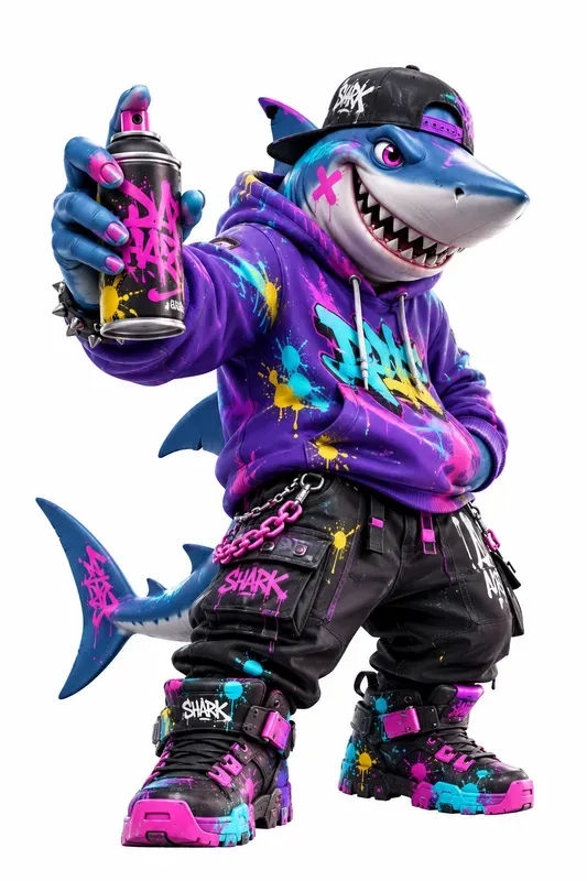 3D Radical Animal Mascots