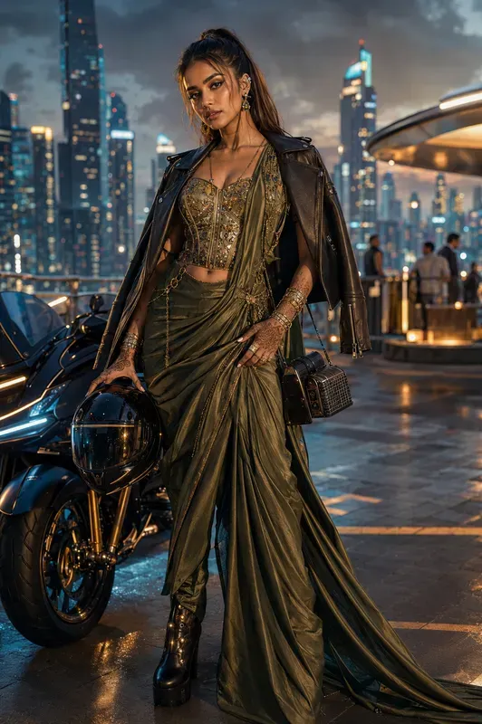 Futuristic Indowestern Coutures