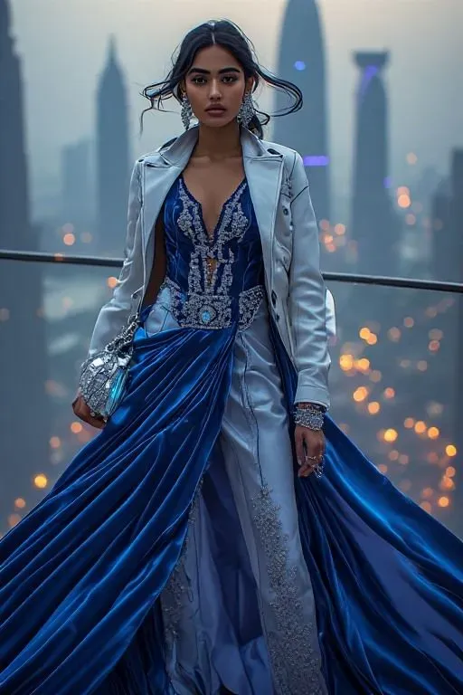 Futuristic Indowestern Coutures