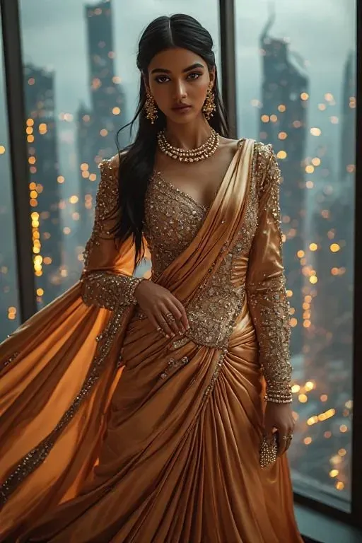 Futuristic Indowestern Coutures
