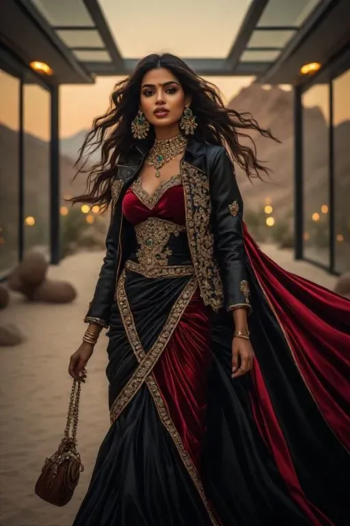 Futuristic Indowestern Coutures