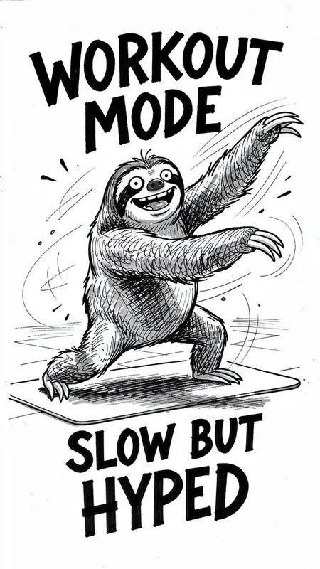 Expressive Ink Sketch Comedy Characters