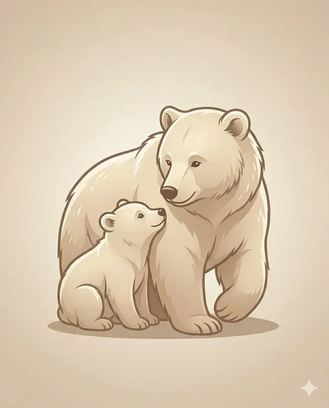 Cute Minimal Animal Emotions