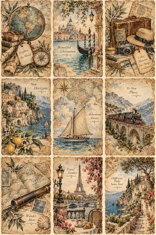 Vintage Moodboards