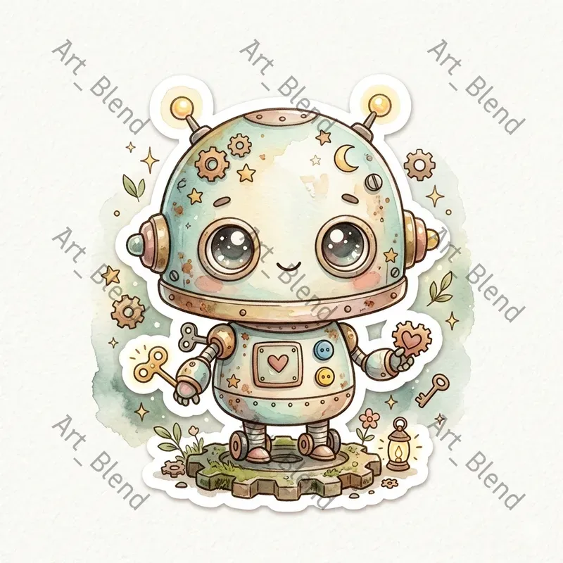 Viral Cute Chibi Stickers